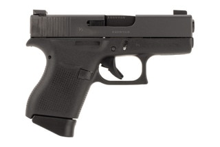 GLOCK Blue Label G43 9mm Pistol  Ameriglo Bold  Black